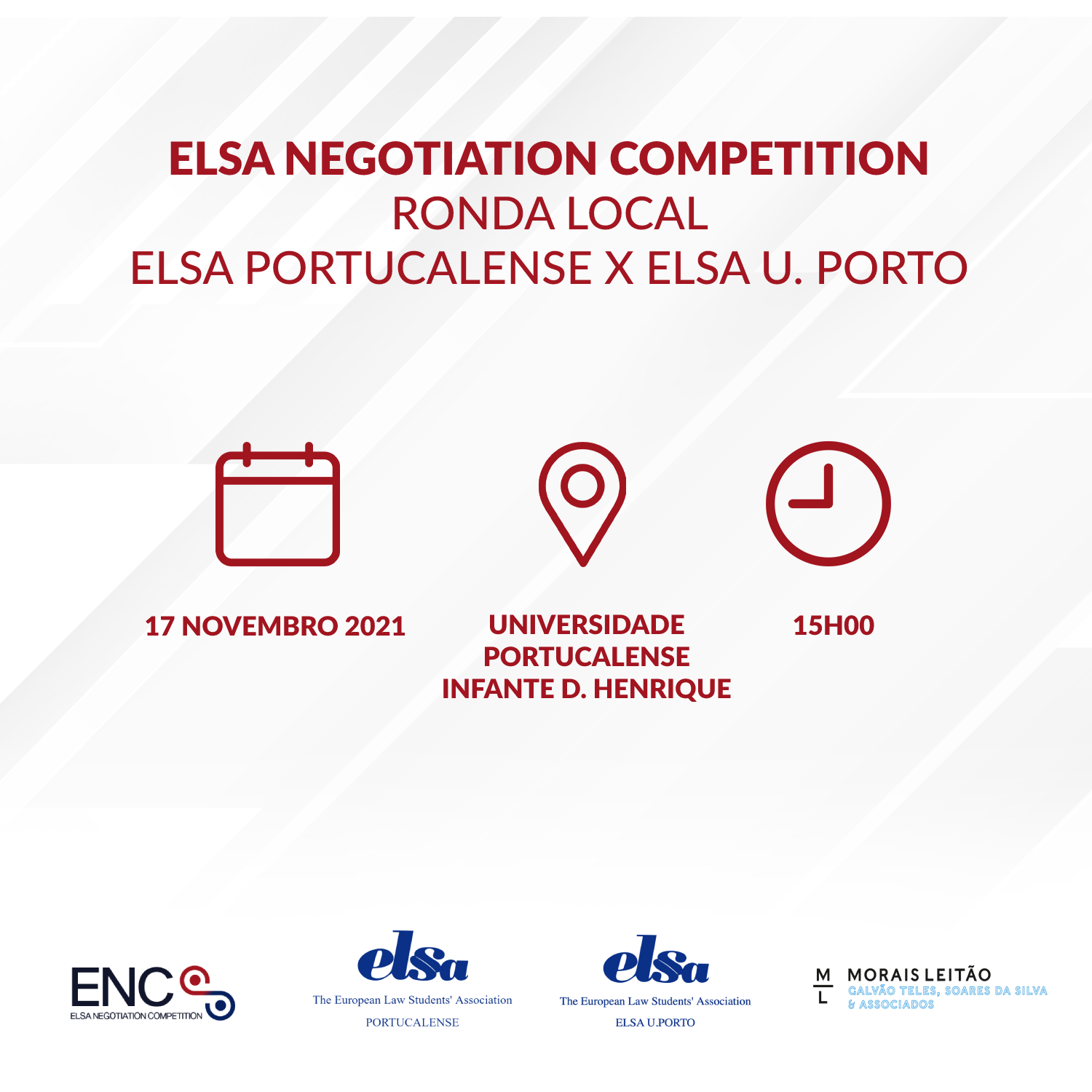 ELSA Negotiation Competition – ELSA Portucalense X ELSA U.PORTO